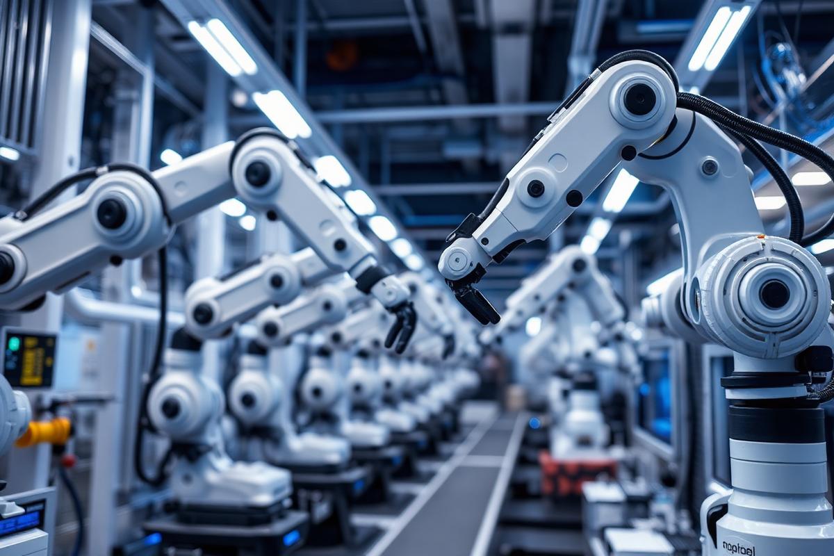 Industrieroboter mit KI-Bildverarbeitung – Leasing durch IFL